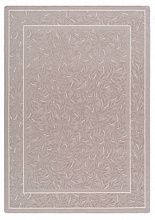 Пушистый овальный ковер шерстяной рельефный GALAXY cut-loop CURSA grey