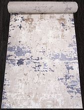 Круглый ковровая дорожка SAMIRA O1442 030 BLUE