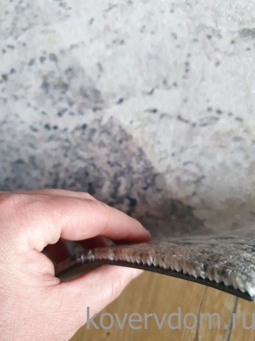 Ковер на резиновой основе с индивидуальным рисунком 