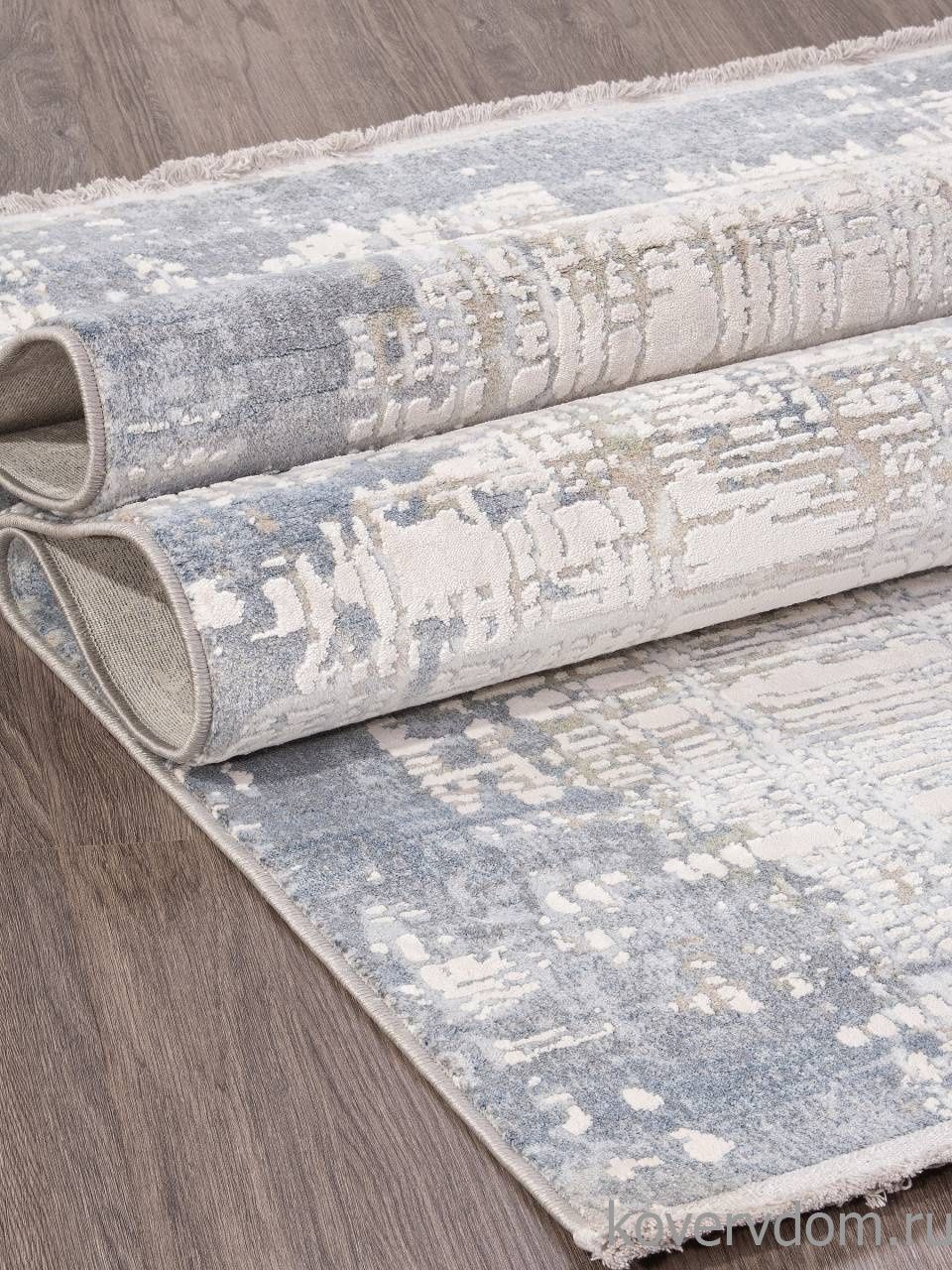 Ковер PERLA-A C634AQ GREY / L.GREY