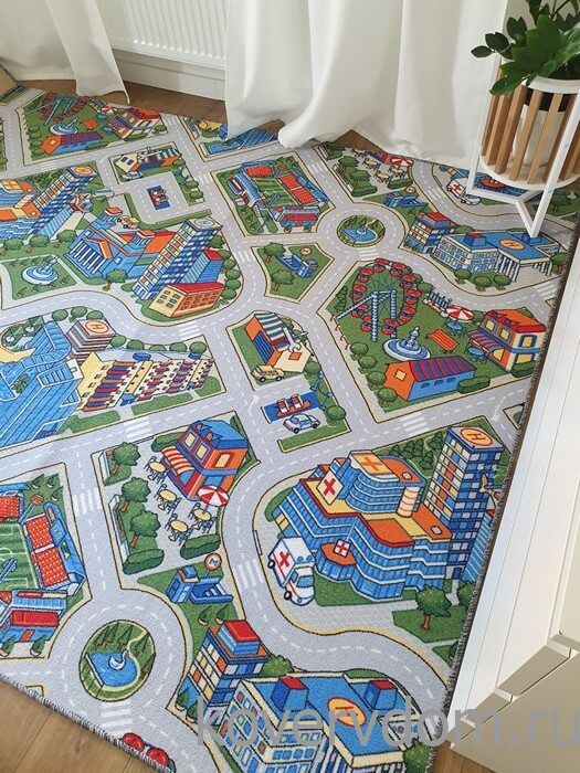 Детский ковер-палас M-POLIS ROAD